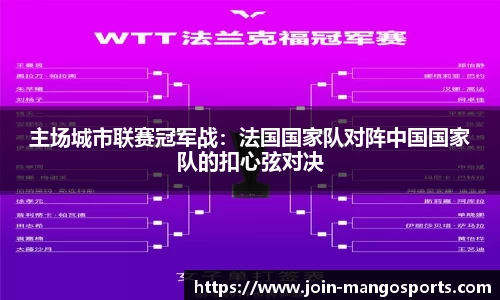 主场城市联赛冠军战:法国国家队对阵中国国家队的扣心弦对决